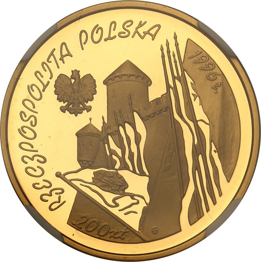 III RP. 200 złotych 1996 Henryk Sienkiewicz NGC PF70 ULTRA CAMEO (MAX)